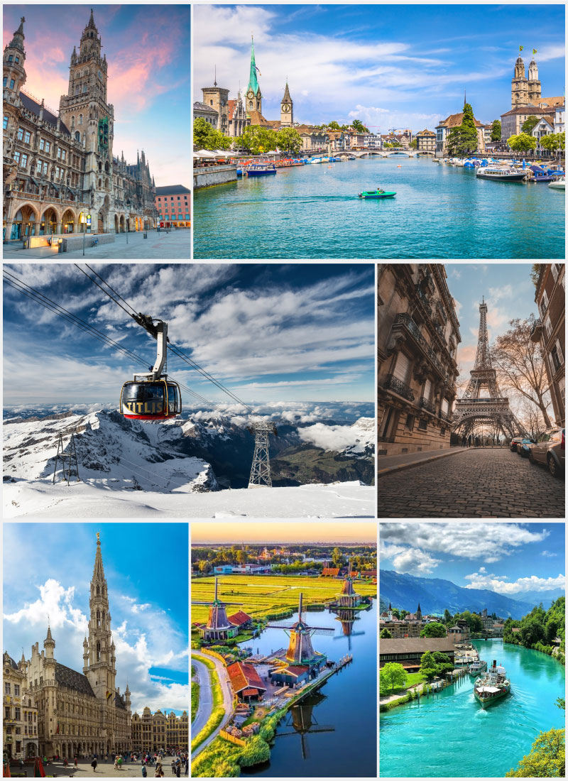 EUROPE GROUP TOUR FROM PUNJAB 11- DAYS